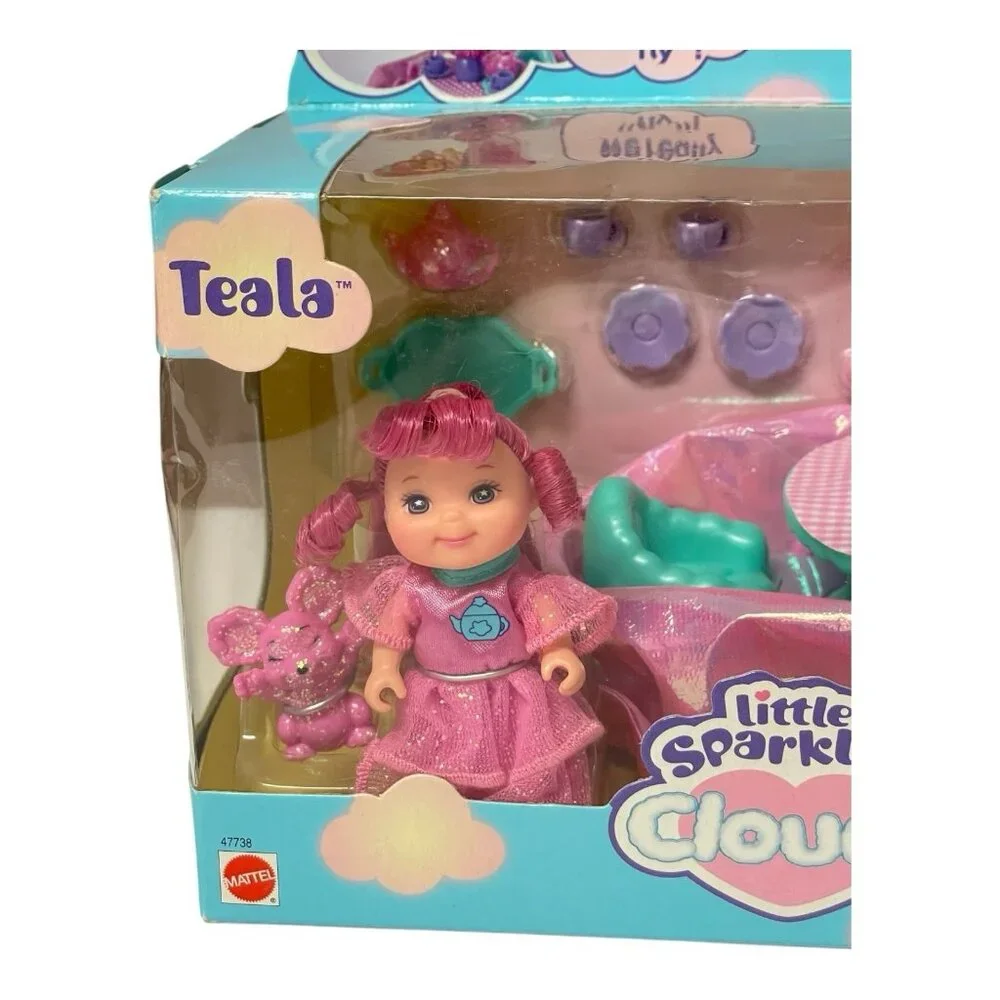 Vintage 2001 Mattel LITTLE SPARKLIN CLOUDS Teala Doll 47738 New Old Stock Rare